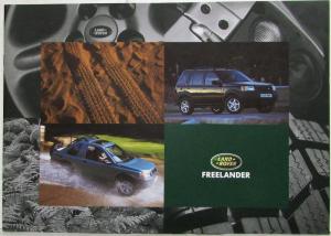 1997 Land Rover Freelander Sales Brochures - German Text