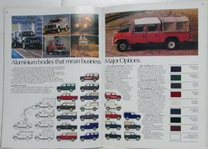 1982 Land Rover Ninety and One Ten Best 4x4s on Earth and Tarmac Sales Brochure