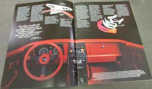 1981 Chevrolet Corvette Dealer Sales Brochure Two-Tone Paint Original