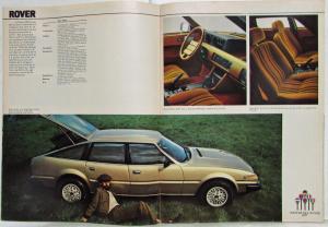 1977 British Leyland Line of Cars Sales Brochure - French Text