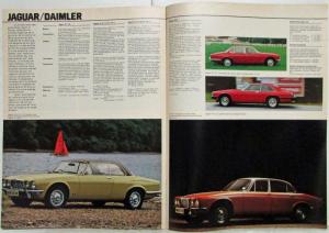 1977 British Leyland Line of Cars Sales Brochure - French Text