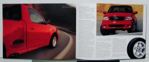 2000 Ford SVT F 150 Lightning Truck Dimensions Capacities Sales Brochure