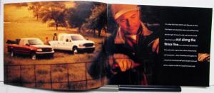 1999 Ford F Series Pickups 150 250 Dimensions Specs Sales Brochure