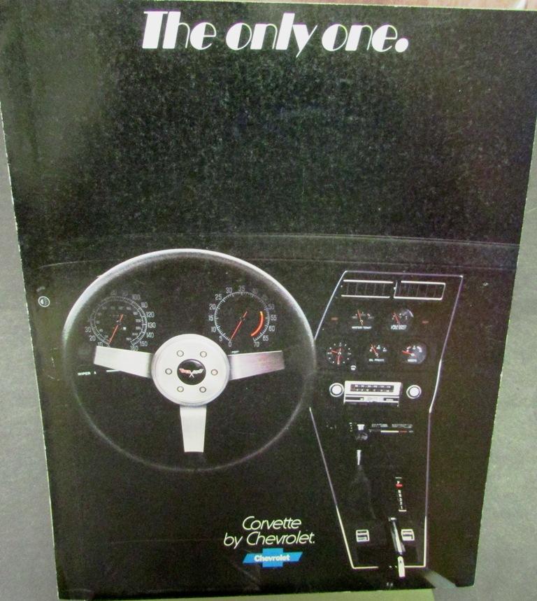 Original 1977 Chevrolet Corvette Dealer Sales Brochure