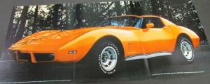 Original 1977 Chevrolet Corvette Dealer Sales Brochure