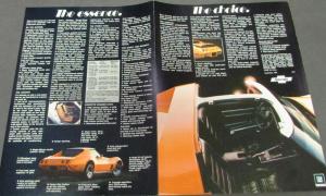 Original 1977 Chevrolet Corvette Dealer Sales Brochure