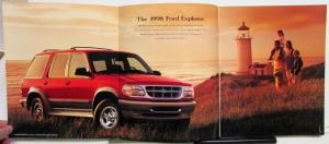 1998 Ford Explorer Eddie Bauer Limited XL Sport Specifications Sales Brochure