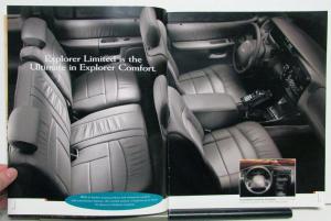 1998 Ford Explorer Eddie Bauer Limited XL Sport Specifications Sales Brochure