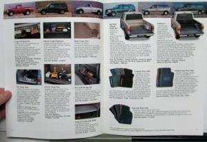 1998 Ford Light Trucks Vans Ranger F Series Econoline Windstar Specs Brochure