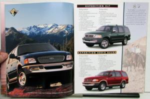 1998 Ford Expedition Eddie Bauer XLT Specifications Sales Brochure