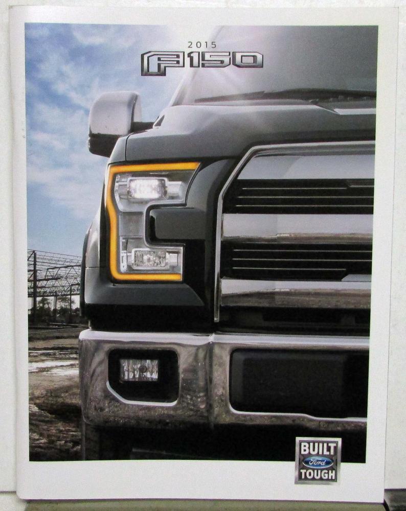 2015 Ford F150 Platinum King Ranch Lariat XLT XL Specs Sales Brochure