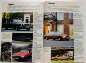 1979 British Leyland Range of Vehicles and Giveaway Sales Brochure - French Text