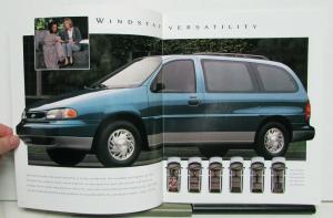 1997 Ford Windstar Vans Specifications Sales Brochure