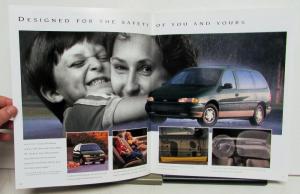 1997 Ford Windstar Vans Specifications Sales Brochure