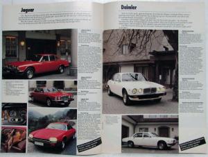 1980 British Leyland Range of Vehicles and Giveaway Sales Brochure - German Text