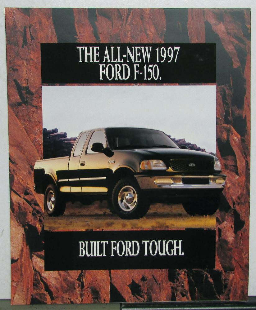 1997 Ford F 150 Pickup Supercab Truck Features Sales Folder