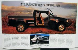 1997 Ford F 150 Pickup Supercab Truck Features Sales Folder