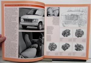 1993 Ford Commercial Vans Econoline Aerostar Specifications Sales Brochure
