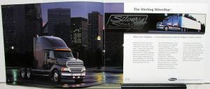 2000 Sterling Trucks SilverStar Models Freightliner Dealer Sales Brochure