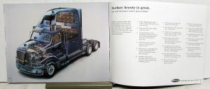 2000 Sterling Trucks SilverStar Models Freightliner Dealer Sales Brochure