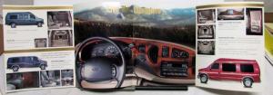 1994 Ford Econoline F 150 LX SE Mark III Specifications Sales Brochure