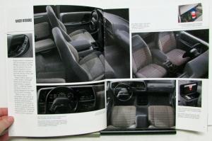 1994 Ford Ranger Pickup Truck Specifications Sales Brochure