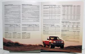 1994 Ford Ranger Pickup Truck Specifications Sales Brochure