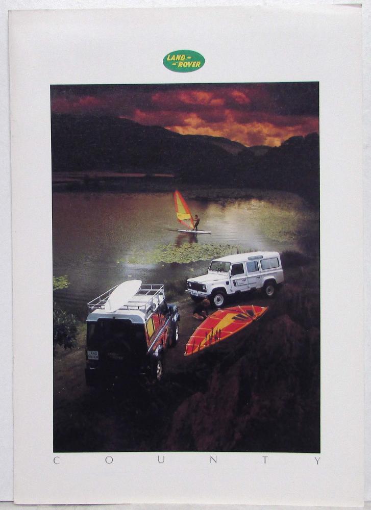 1988 Land Rover County Sales Brochure