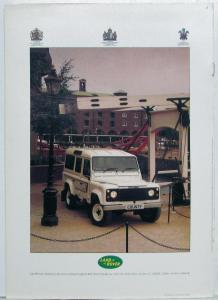 1988 Land Rover County Sales Brochure