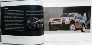 2004 Land Rover Freelander Sales Brochure