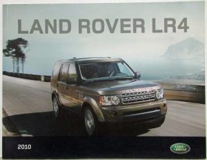 2010 Land Rover LR4 Sales Brochure