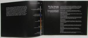 2010+ Land Rover LR4 and 2005-2009 LR3 Kit Model Year Accessories Sales Brochure