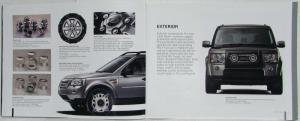 2010+ Land Rover LR4 and 2005-2009 LR3 Kit Model Year Accessories Sales Brochure