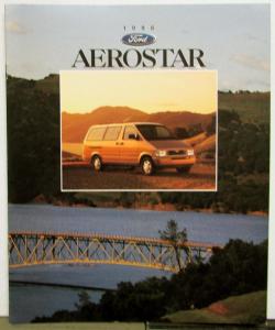 1996 Ford Aerostar Van Specifications Sales Brochure