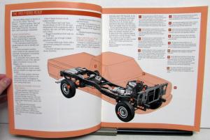 1993 Ford F Series Ranger Bronco Pickups Chassis Cabs Commercial Sales Brochure