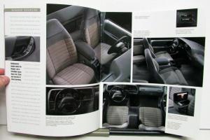 1993 Ford Ranger Pickup Truck Specifications Sales Brochure