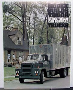 1966 Dodge Med Tonnage Cab Fwd Trucks C500 C600 C700 Color Sales Brochure