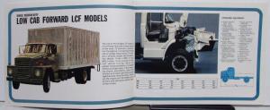 1972 Dodge Medium Duty Series Line D500 D600 D800 Specifications Brochure
