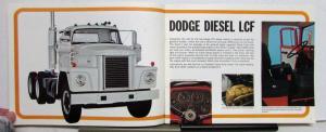 1972 Dodge Heavy Duty Truck Models LCF C CT CN LS LT Specifications Brochure