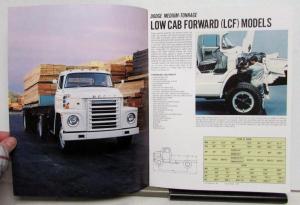 1969 Dodge Medium Duty Crew Cab Power Wagon Med Tonnage Sales Brochure