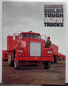 1966 Dodge High Tonnage Gasoline Trucks C Series Sales Brochure REVISED