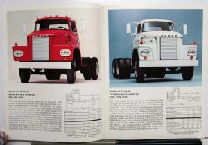 1966 Dodge High Tonnage Gasoline Trucks C Series Sales Brochure REVISED