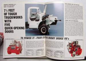 1966 Dodge High Tonnage Gasoline Trucks C Series Sales Brochure REVISED