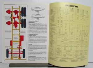 1966 Dodge High Tonnage Gasoline Trucks C Series Sales Brochure REVISED