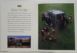 1994-1995 Land Rover Full Line Sales Brochure - Discovery Defender Range Rover