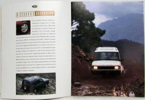 1995 Land Rover Discovery Sales Brochure