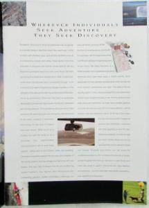 1995 Land Rover Discovery Sales Brochure - Right-Hand Drive