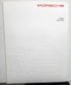 1995 Porsche 911 Carrera New Model Intro Press Kit Media Guide
