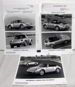 1995 Porsche 911 Carrera New Model Intro Press Kit Media Guide