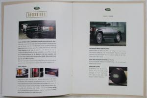 1994-1995 Land Rover Discovery Vehicle Gear Sales Brochure 9/94